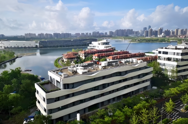 上海奉賢上海之魚5000㎡獨(dú)棟酒店出售，湖景頭排且區(qū)域唯一可售